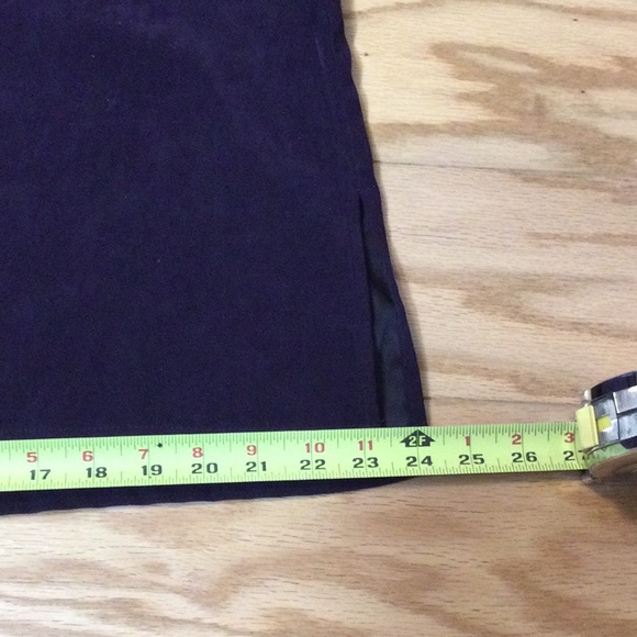 XL Erika & Co deep purple brushed button down top - Picture 12 of 14